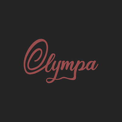 Olympa branding graphic design logo