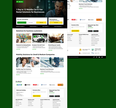 Website for rental company design graphic design product design rental company ui design ux design webdesign website