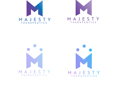 Majesty therapeutics branding logo