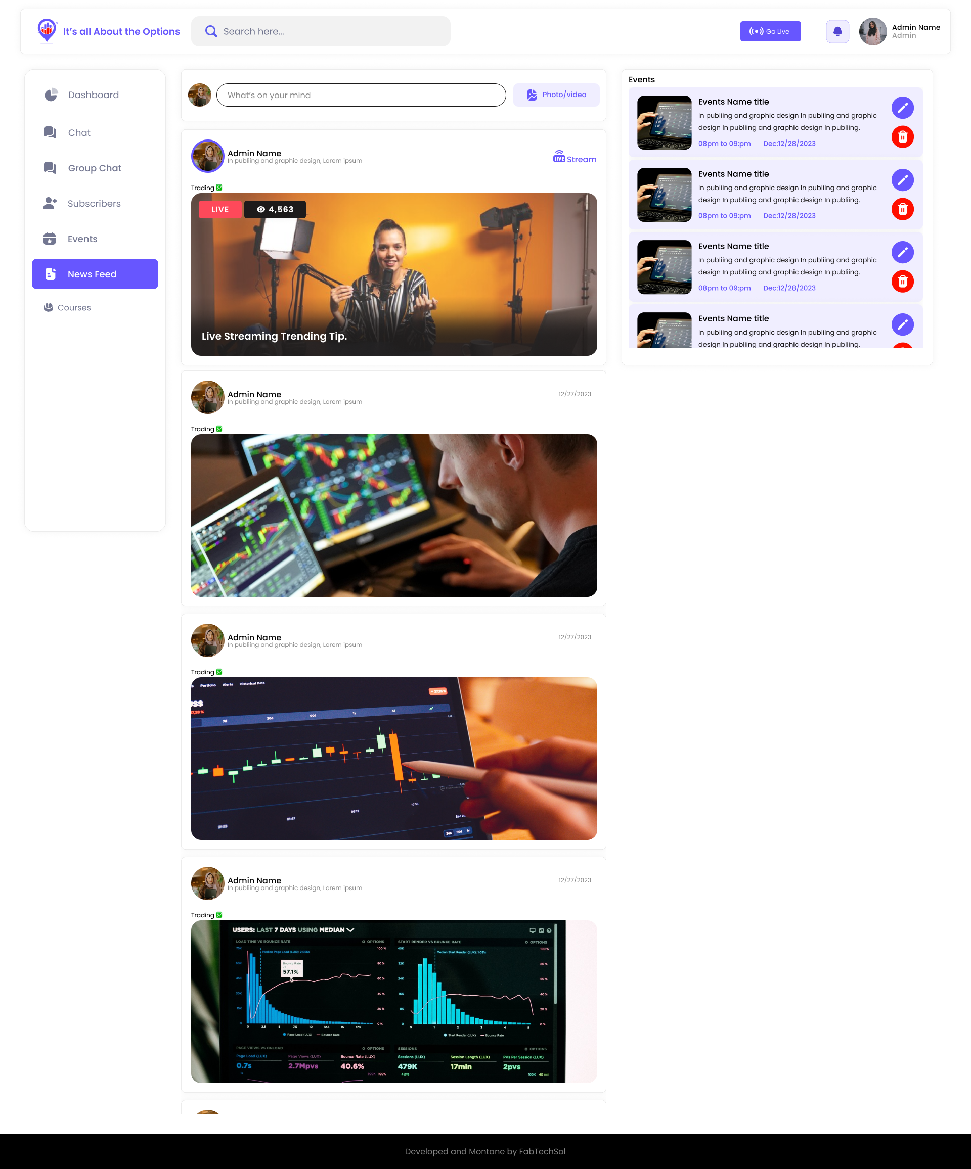 Stock Market Learning Landing Page Design by naseeb designer on Dribbble