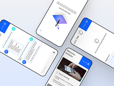 Scan & GO - Mobile App 3d ai carbon chat corporate design system ibm mobile mobile app mobile design product product design scan self scan ui ux design