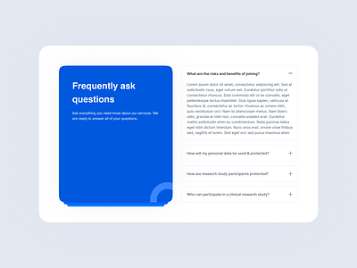FAQ UI design design faq frequently ask question question ui