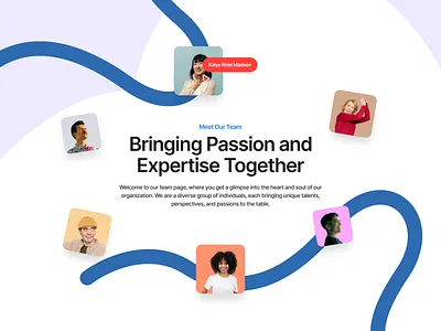 Team page 2 - Web Exploration design desktop editorial exploration graphic design line team page ui userinterface website