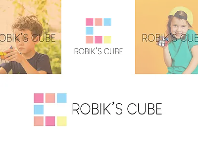 Robik's Cube Logo 2024 adobe illustrator brand branding colorful company creative cube cubeing design icon logo logo design modern modern logo robiks cube robix robix cube simple vector