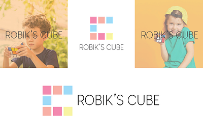 Robik's Cube Logo 2024 adobe illustrator brand branding colorful company creative cube cubeing design icon logo logo design modern modern logo robiks cube robix robix cube simple vector