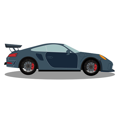 Sport car car graphic design illustration race car sport car