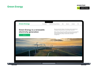 Green Energy application design green energy storage investment