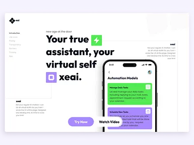 AI Assistant website branding creative creative design design flat graphic design illustraion illustration ui