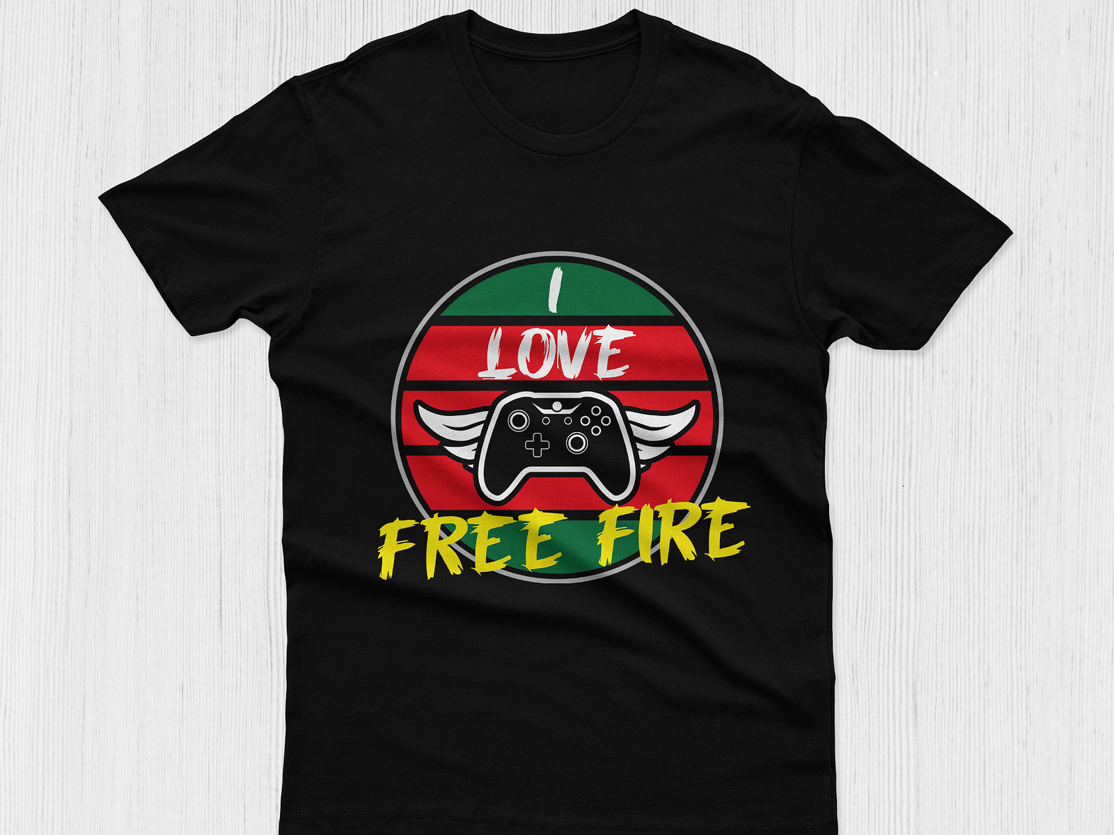 Free Fire T Shirt Design With Mockup by Creative Rifat on Dribbble Free Fire T Shirt Design With Mockup by Creative Rifat on Dribbble