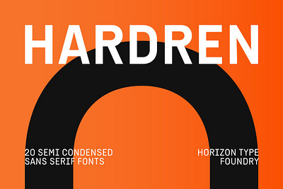 Hardren - Modern Grotesk 50% Off alternates ampersand billboard black bold brand condensed grotesk grotesque hard hardren hardren modern grotesk 50 off logo marketing mechanic modern sans serif semicondensed sexy stylish