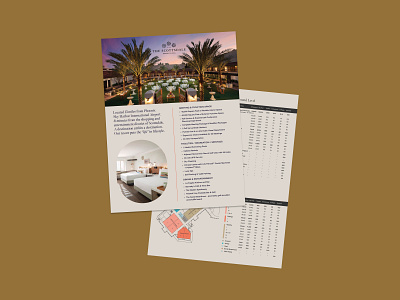 Scottsdale Resort & Spa Collateral brand branding design graphic design