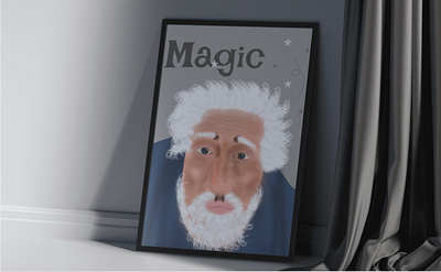 Magic book cover branding cartoon design graphic design illustration logo magic old men tshirt tshirt design vector