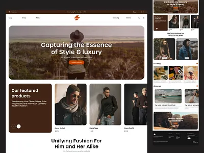 Nature Spark ⚡️ | Shopify E-commerce Template branding daily ui e commerce e commerce template e shop ecommerce figma online online business product design shopify shopping shopping cart template ui ux web design woocommerce