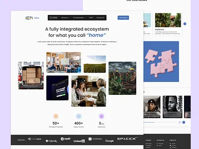 DREAL website design figma graphic design logo ui ux website