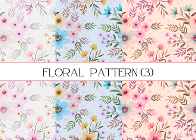 Floral pattern design florals graphic design illustration