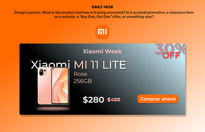 Daily #036 - Special Offer / Xiaomi 036 36 challenge dailyui design figma ui ui36 uidesigner ux xiaomi