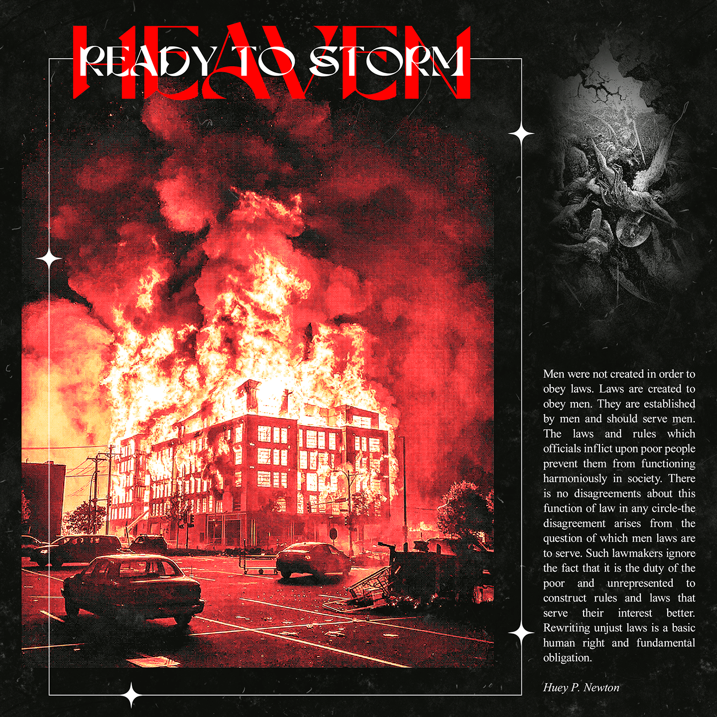 Riot adobe agitative propaganda agitprop graphic design illustrator leftism photoshop political poster design