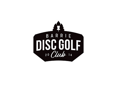 Barrie Disc Golf Club disc golf procreate vector