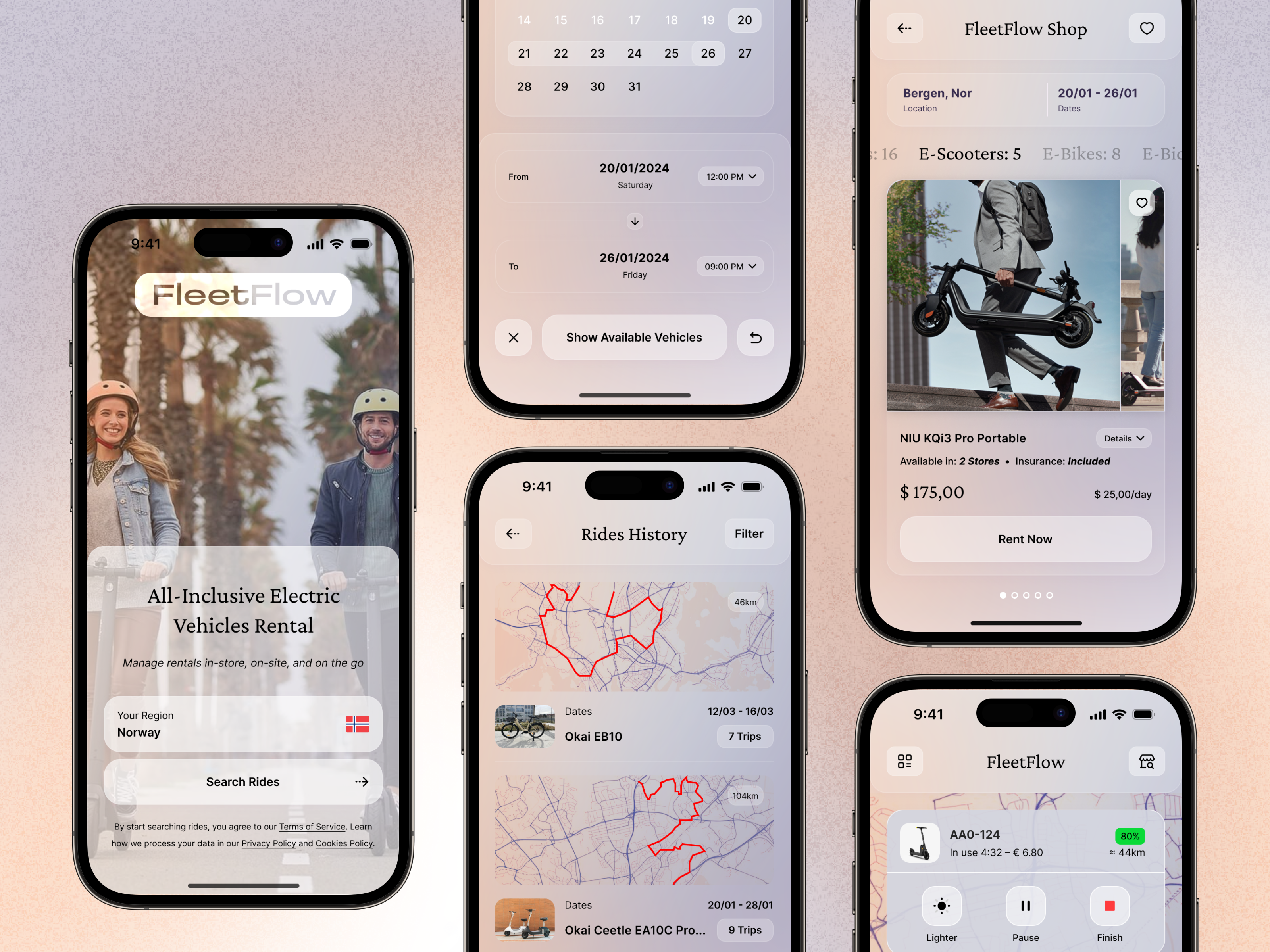 All-inclusive Electric Vehicle Rental calendar car e bike e car e vehicle eco friendly kickscooter mobile mobility norway rental scooter sharing economy sustainable transportation