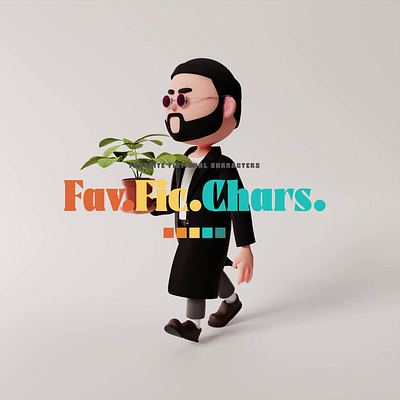 FavFicChars Character Modelling, Rigging and Animations 3d character animation character modelling concept design nft