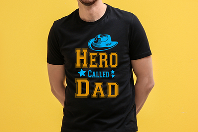 Father's day Typography t-shirt design love