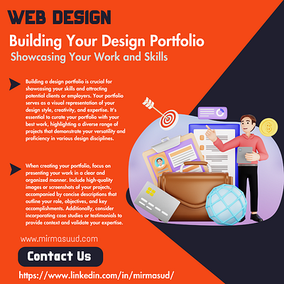 Building Your Design Portfolio: Showcasing Your Work and Skills business website ecommerce website educational website landing page mir masuud mirmasuud modern website portfolio website ui ux ux ux design web3 website cms website design website development wordpress wordpress design wordpress developm wordpress theme wordpress website