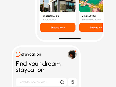 Staycation App UI Design appdesign appui appuidesign bookingapp bookingappui bookonline branding design hotelappuidesign hotelbooking hotelui logo onlinebooking onlinebookingapp onlineui ui uidesign uiux uiuxdesign uxdesign