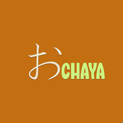 Ochaya 🍵 branding graphic design logo