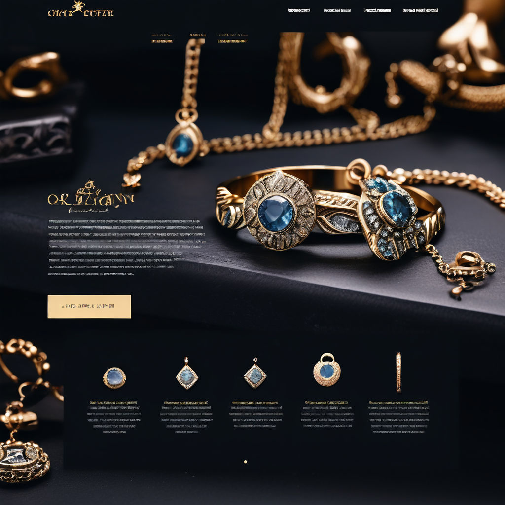 landing page ui for jewelery shop 3d animation app branding design graphic design illustration jewelery website landing page design logo ui vector web design website design