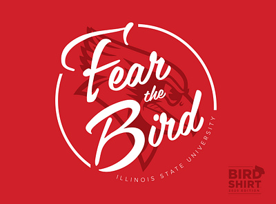 Fear The Bird - Apparel Campaign apparel branding design illustration student project t shirt