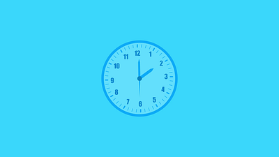 Animated Clock/Animated Watch animated clock animated watch clock animation clock motion graphic watch animation