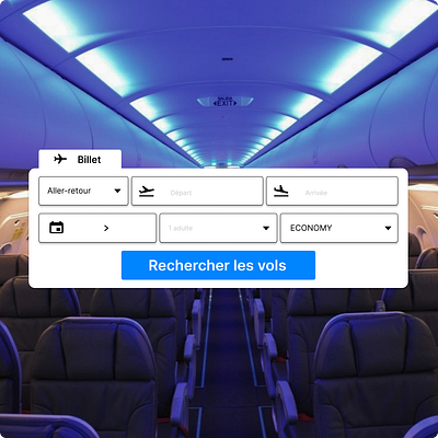 Recherche de vols application avion branding conception graphique design graphic design illustration logo ui ux vacances vector vols
