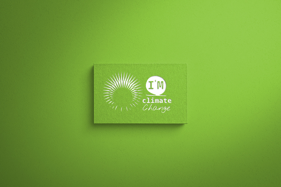 I'M Climate Change branding design graphic design icon illustration logo minimal vector