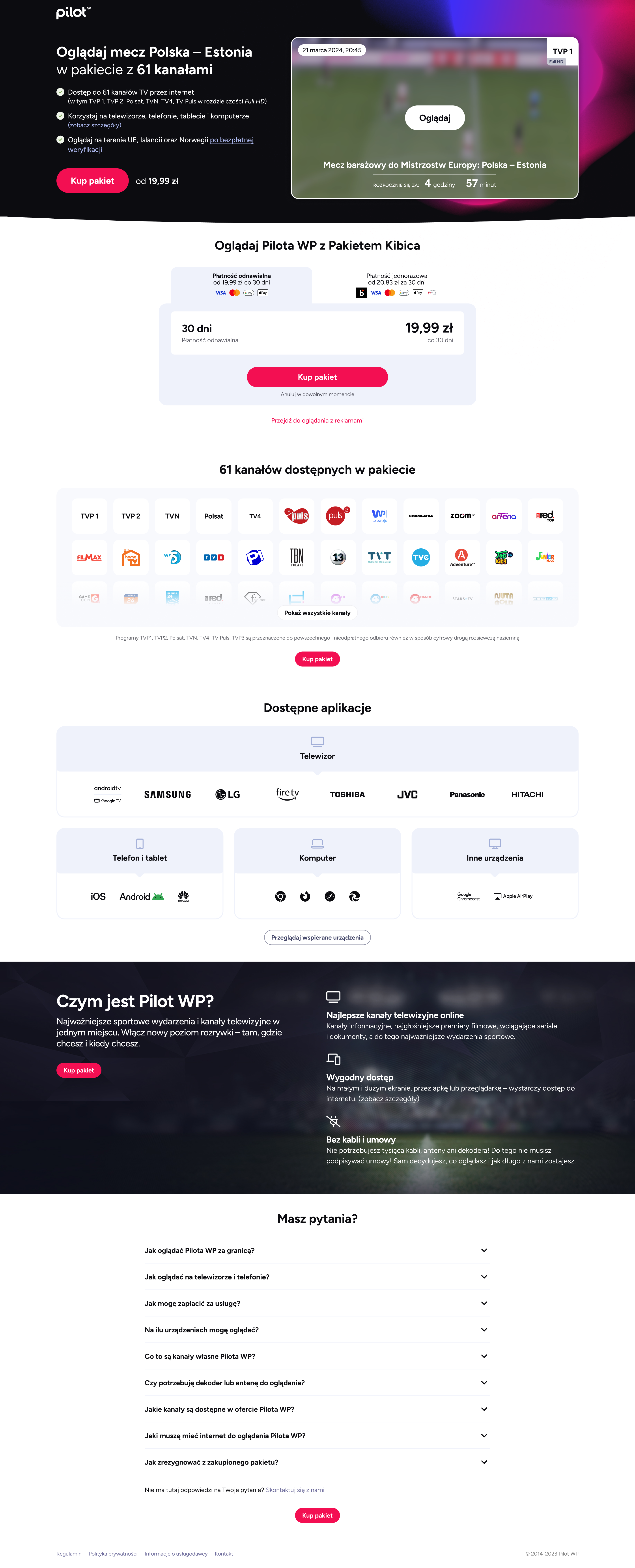 Example of Landing Page Design