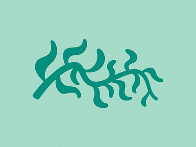 Sea Floor / M Mark branding coral kelp letter m logo logo design logo mark m ocean sea typography