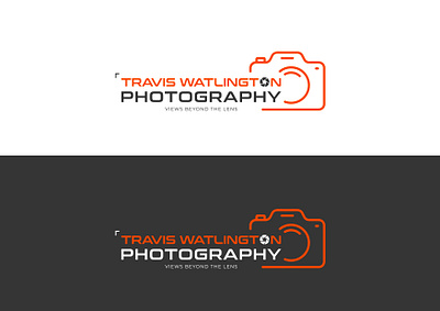 Travis Waltlington Photography ( Logo Design) adobe illustrator adobe photoshop brand style guide branding design graphic design logo logo design photography logo videography logo