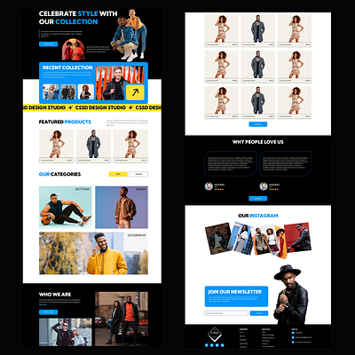 Our Collection | Fashion Style | Website Design By Webnotix
