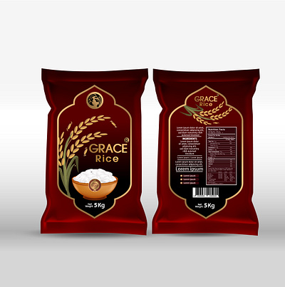 Premium rice bran oil package illustration cooking oil food oil natural oil oil bottle oil packaging paddy rice rice grain rice plant rice seed