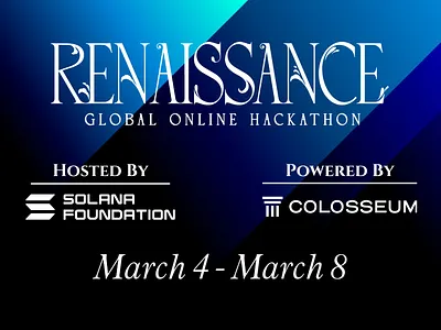 Renaisscance Hackathon graphic design