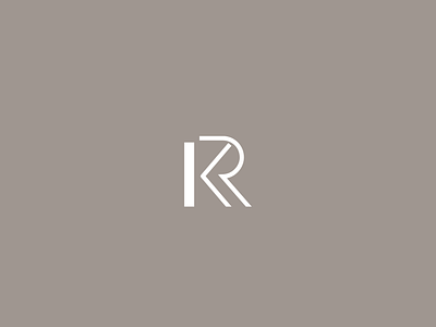 K+R k logo kr logo letter k letter logo letter r logo mark logo r logo