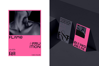 F&F Poster flame fruition ligature poster
