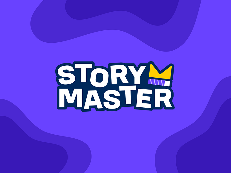 Story Master - Logo Concept by Dennis Pasyuk for Unfold on Dribbble