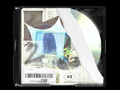 "K' ALBUM COVER MOCKUP based on BEASTIE* album cd design graphic design illustration mockup music typography