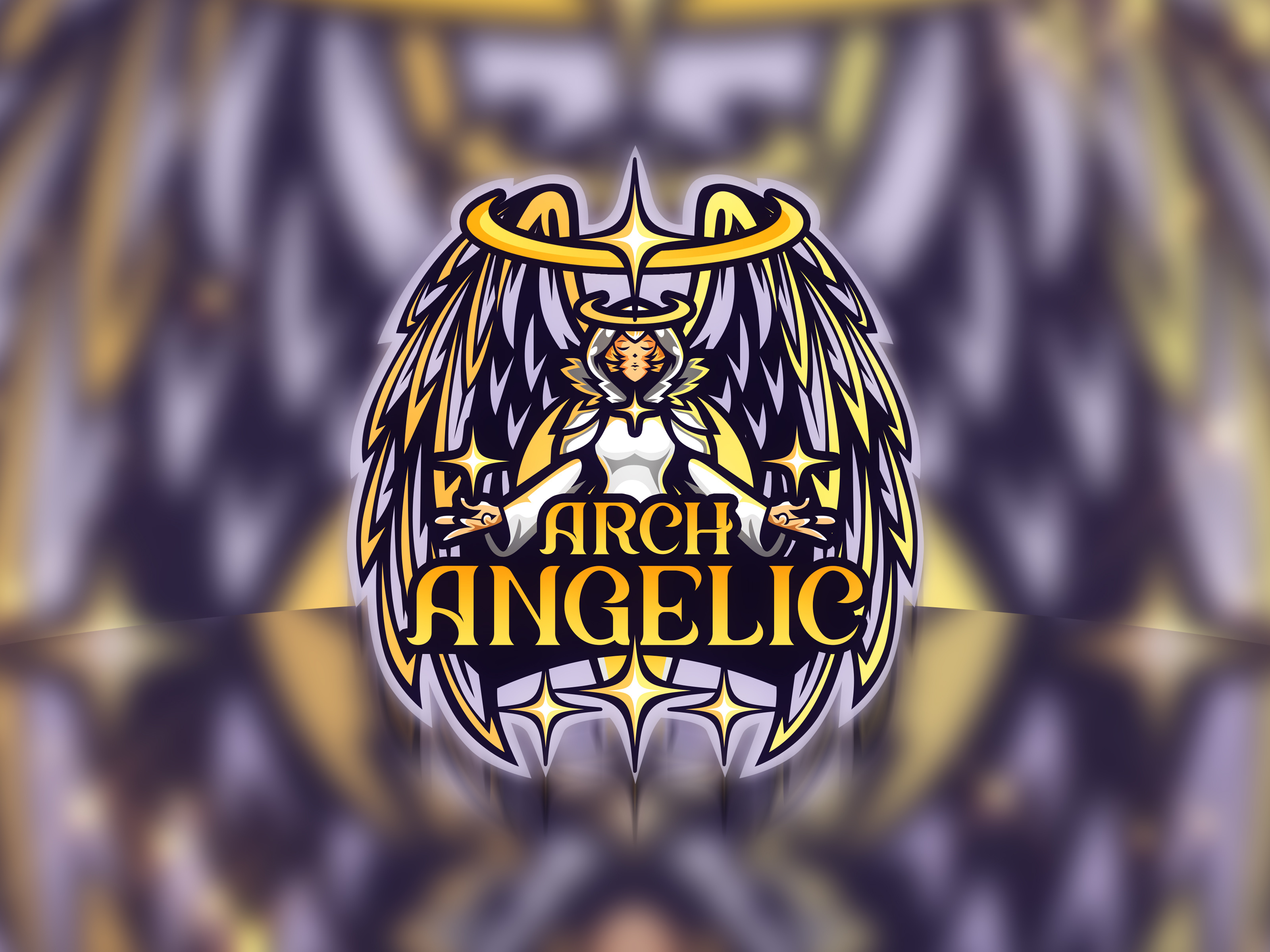 ArchAngelic - Esport Logo Design branding design esport esport logo graphic design graphiceffect illustration indonesia logo logodesign vector