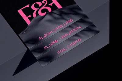 F&F Brand Identity ligature skin