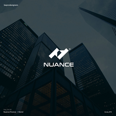 Nuance Finance Brand Logo Design 3d animation bitcoin branding crypto logo design finance logo graphic design illustration letter logo logo logotype motion graphics trendy typography ui uk usa ux vector