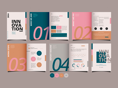 Brochure - Evergreen branding designinspiration illustration salmedia ui