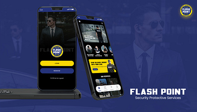 Flash Point Security branding security ui ux