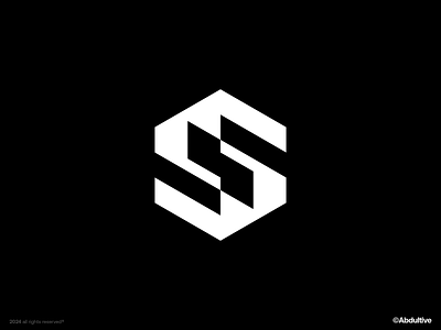 monogram letter S logo exploration .004 brand branding design digital geometric graphic design icon letter s logo marks minimal modern logo monochrome monogram negative space