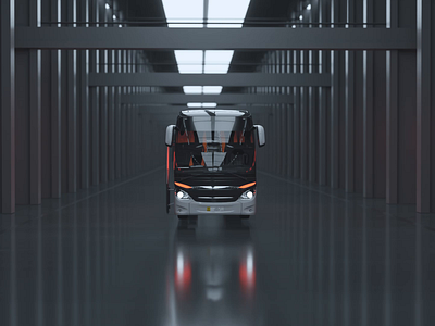 Tunnel 3d 3d modeling 3d render 3d visualisation animation bmwi8 bus bus animation scifi tunnel tunnel render scene